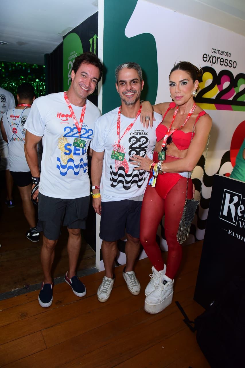 Ricardo Dourado, Marcelo e Samara Checon                 